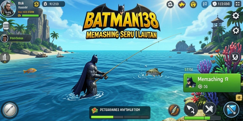 Antarmuka memancing yang menarik dan interaktif dari BATMAN138.
