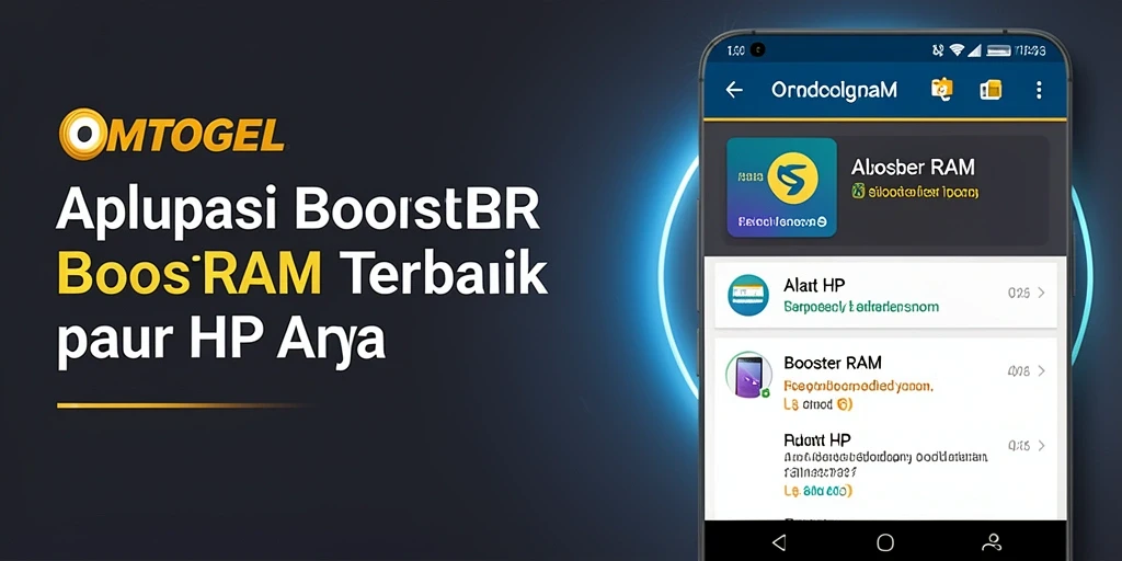 Tampilan antarmuka pengguna aplikasi OMTOGEL yang sederhana dan menarik.